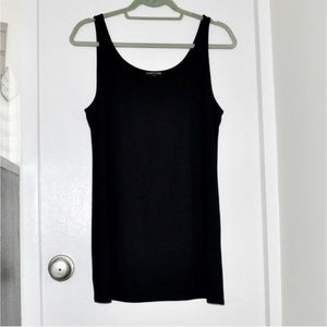 NWOT Eileen Fisher Lightweight Long Tank in Black